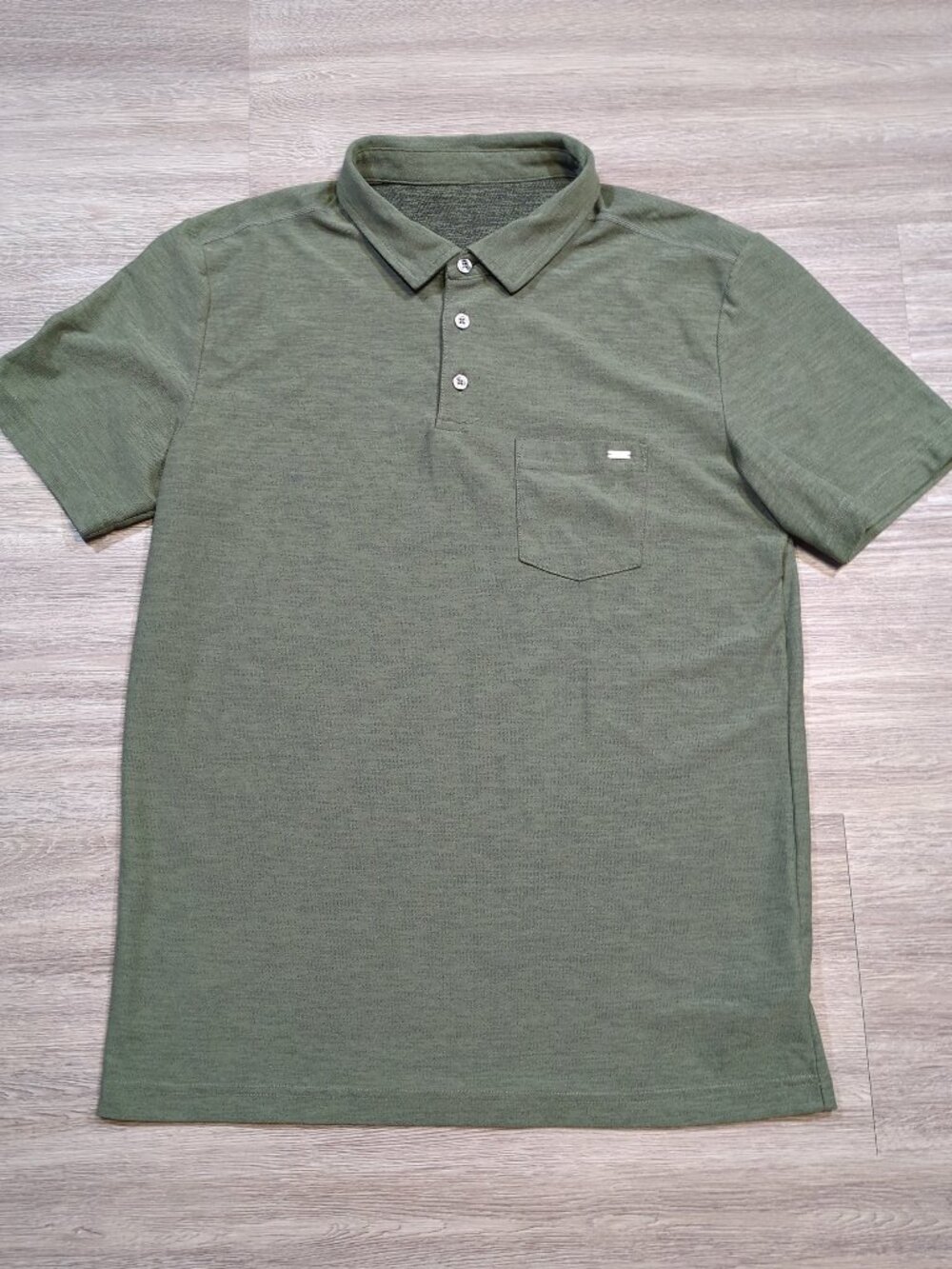 Vuori Ace Polo Shirt Men's Medium Green